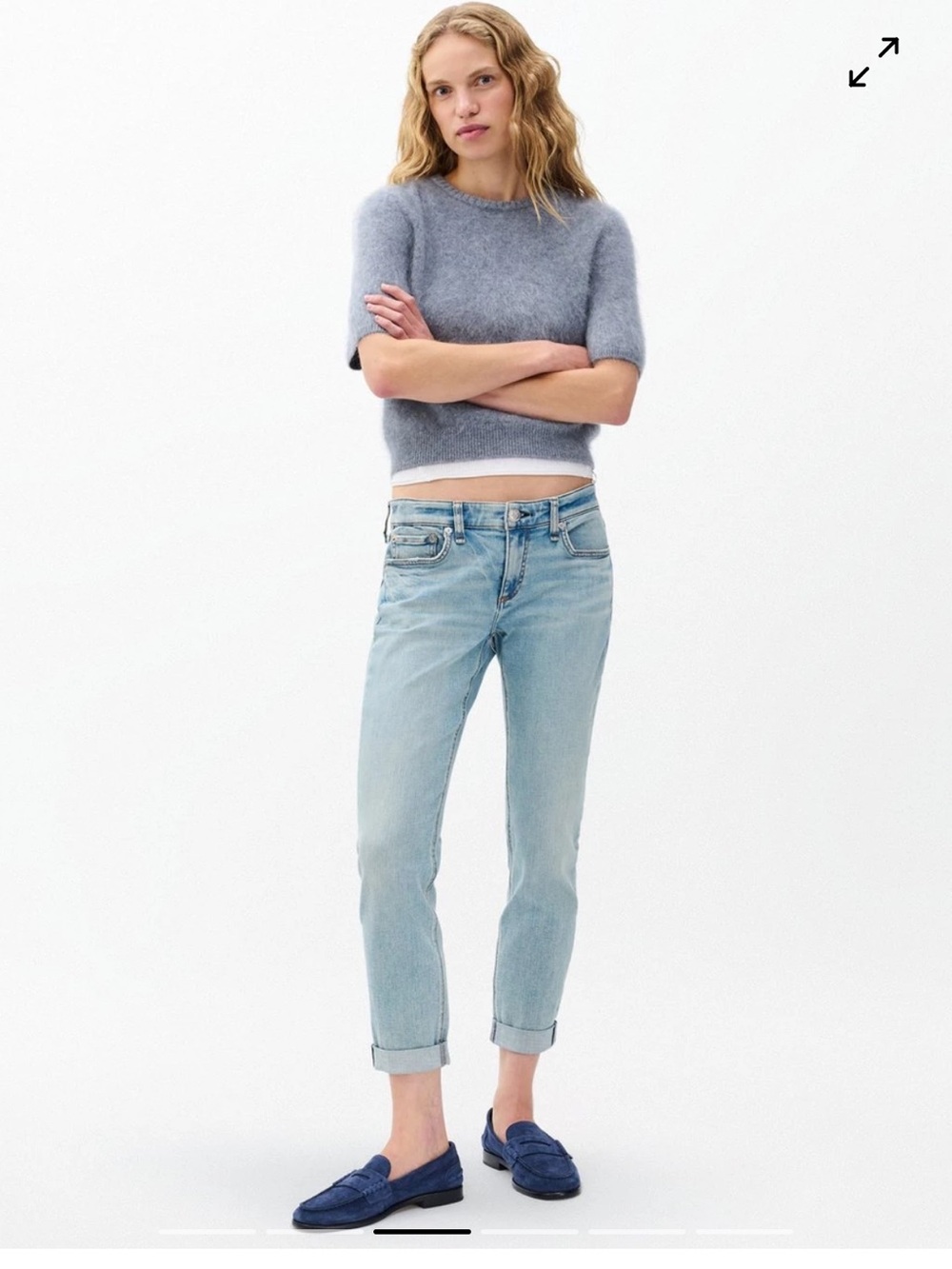 Rag & Bone Dre Low Rise Slim Boyfriend Jeans Sz 26 Light Wash Raw Hem Inseam 31